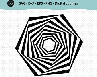 Download Optical Illusion Svg Etsy