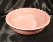 Vtg Fiesta Rose Pink 6 7 8 quot Cereal Bowl, Excellent Condition