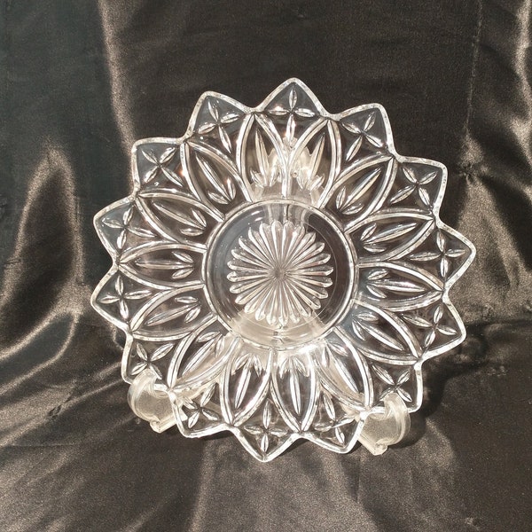 Glass Plate Flower - Etsy