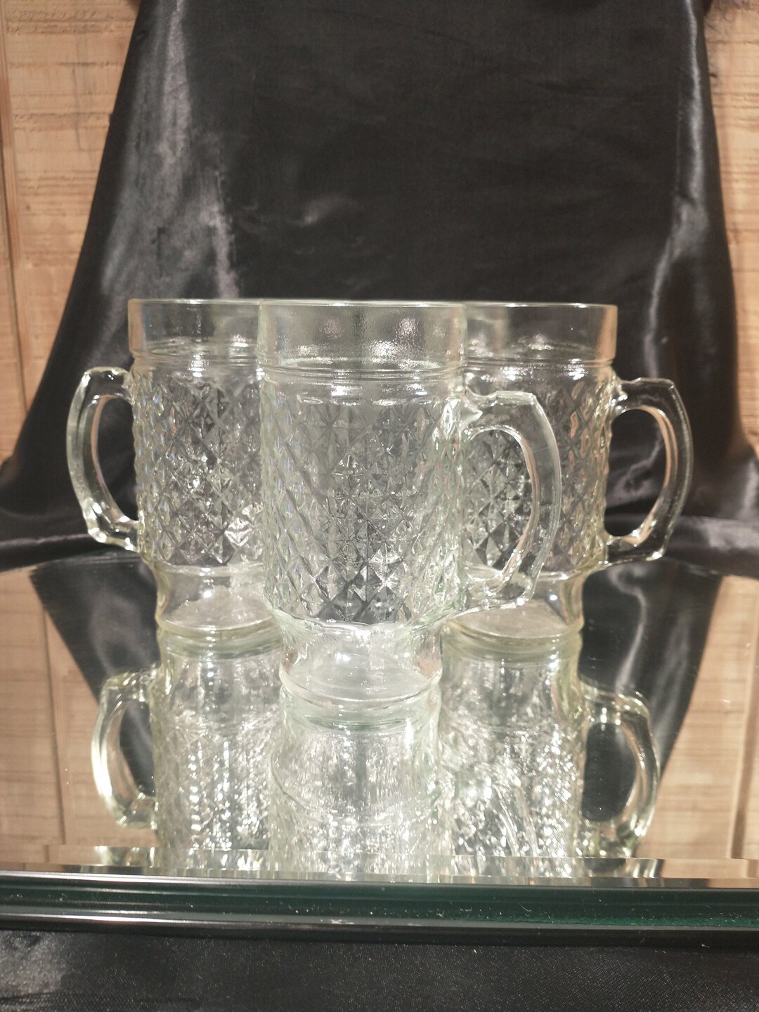 Vtg Golden Harvest Glass Root Beer Mugs, SET OF 5, 16 Oz, 5 3/4, Excellent Condition Etsy