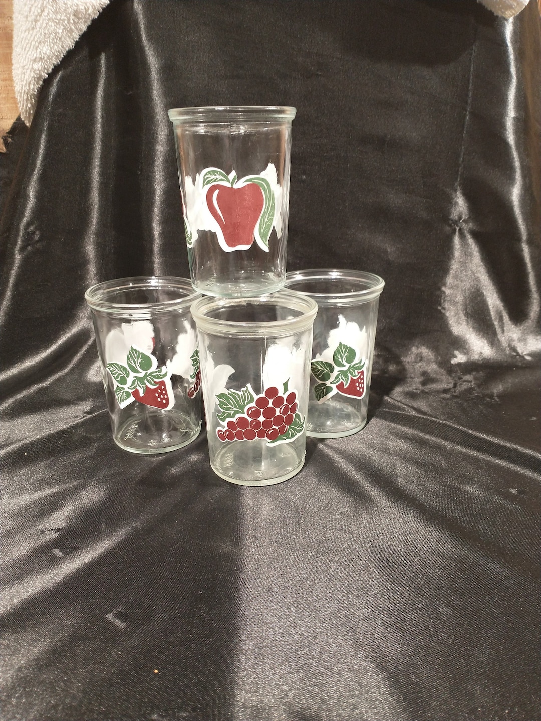Jelly Jar Juice Glasses