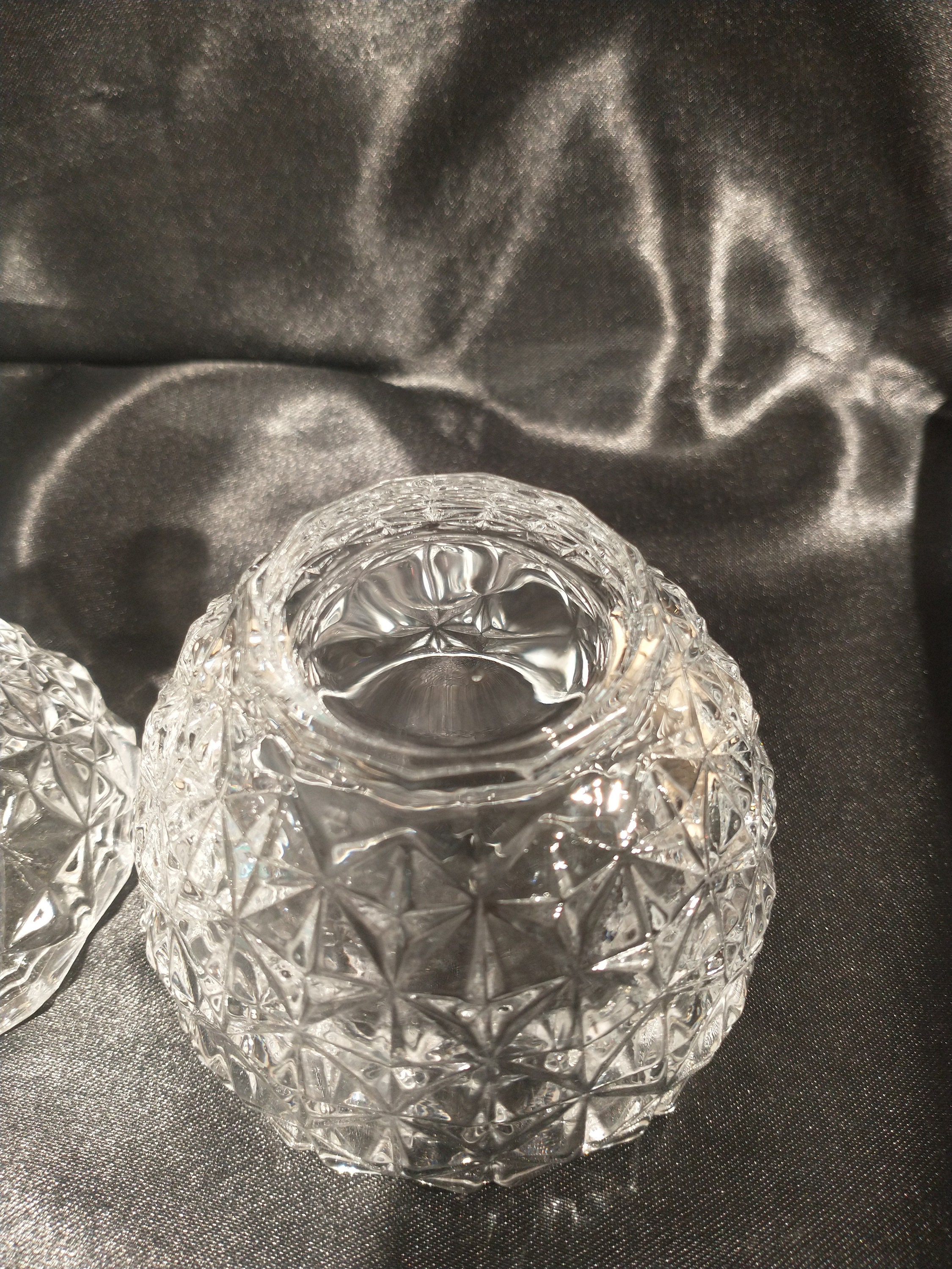 Mikasa Pineapple Candy Dish With Lid 3 1/4 wide 5 Etsy