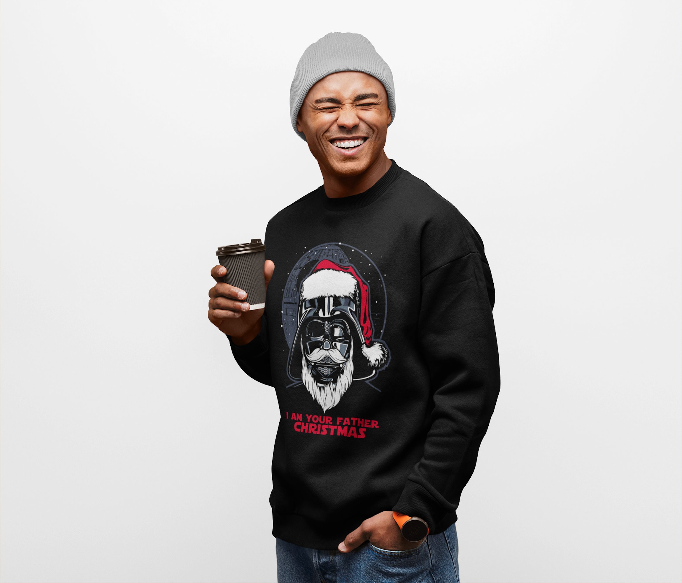 Darth Vader Christmas Jumper Star Wars Christmas Jumper I Am