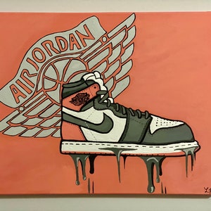 Air Jordans painting