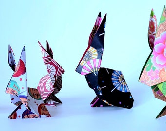 Easter Origami Bunnies Rabbits | Lunar New Year 2023 | Year of the Rabbit | Origami Bunny