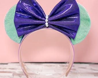 Disney Minnie Mouse Ears Inspired Headband - Turquoise  display picture 3