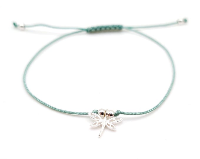 Dragonfly wish bracelet