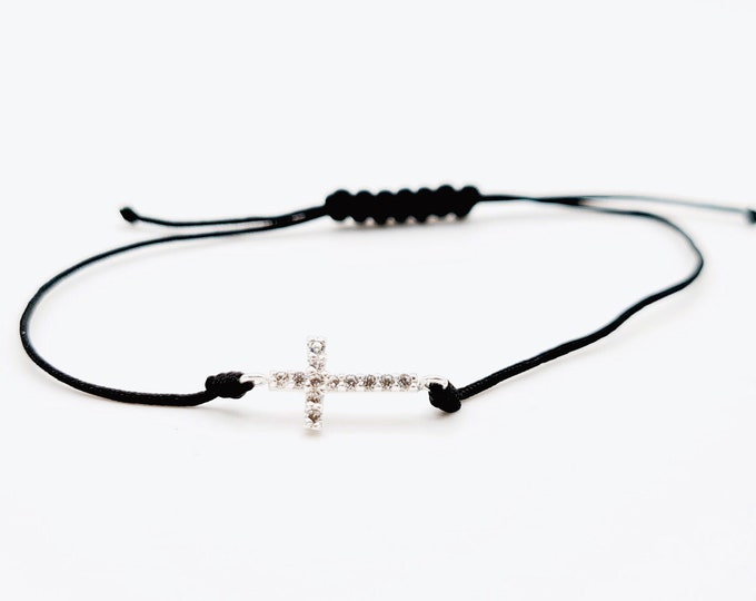 Cross wish bracelet