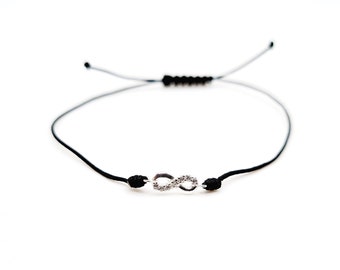 Infinity Zirconia wish bracelet