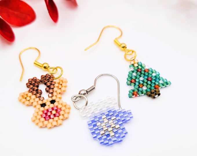 Christmas Tree Earrings