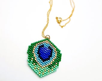 Peacock Necklace