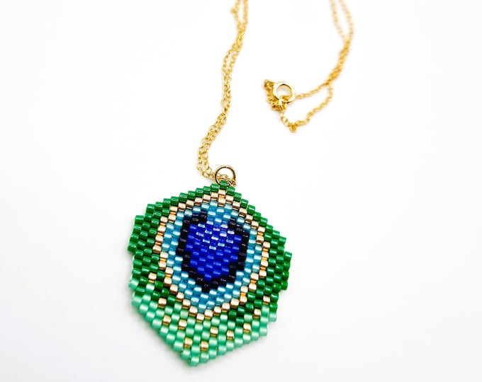 Peacock Necklace