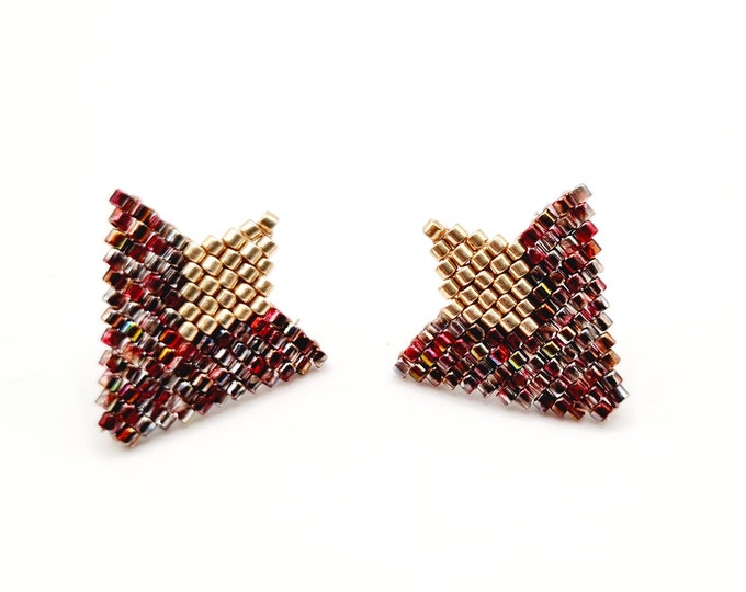 Fierce Red Studs