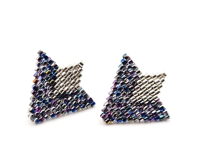 Fierce Blue Stud earrings