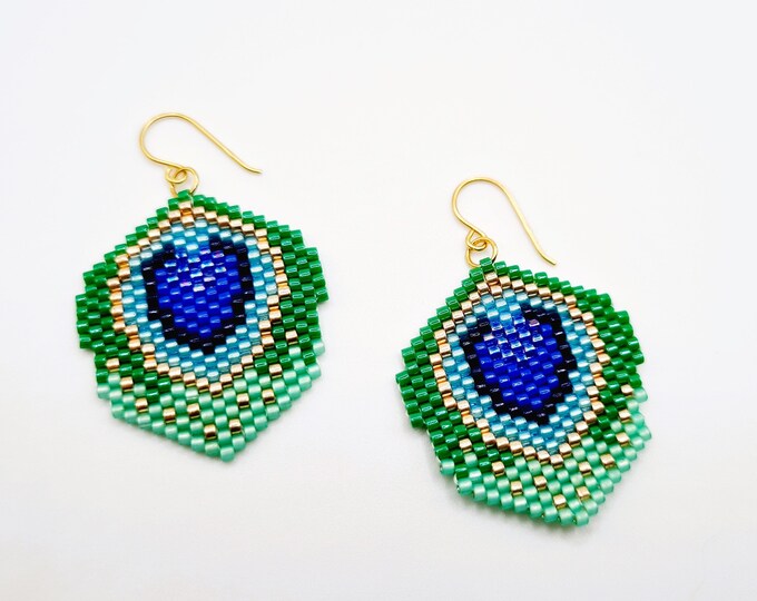 Peacock Earring