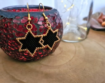 Stars Black & Gold