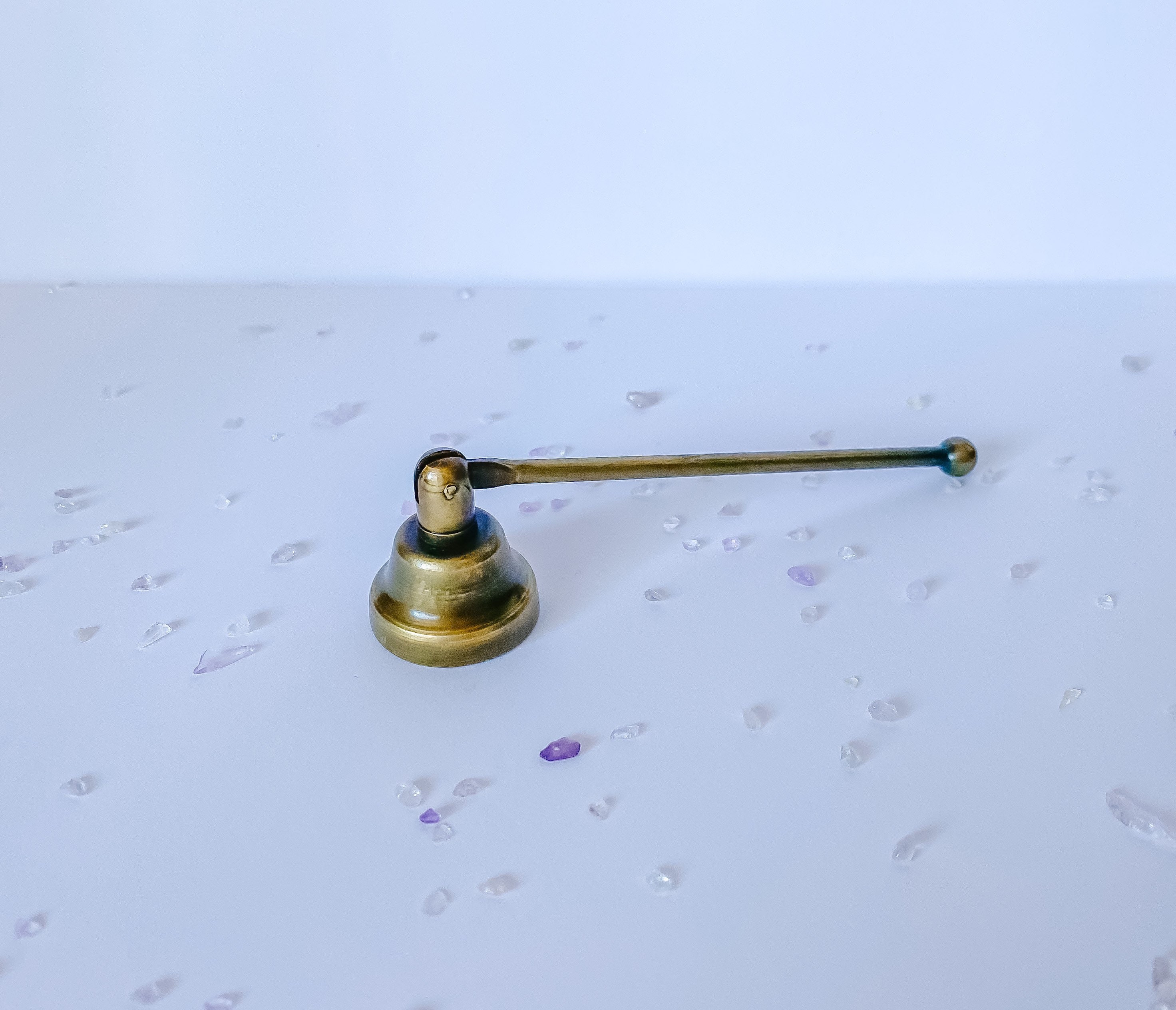 Antique Honey Gold Candle Snuffer Great Gift Small Metal Etsy