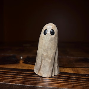 Ghost Resin Cast Handmade Gift- Halloween decor figurine