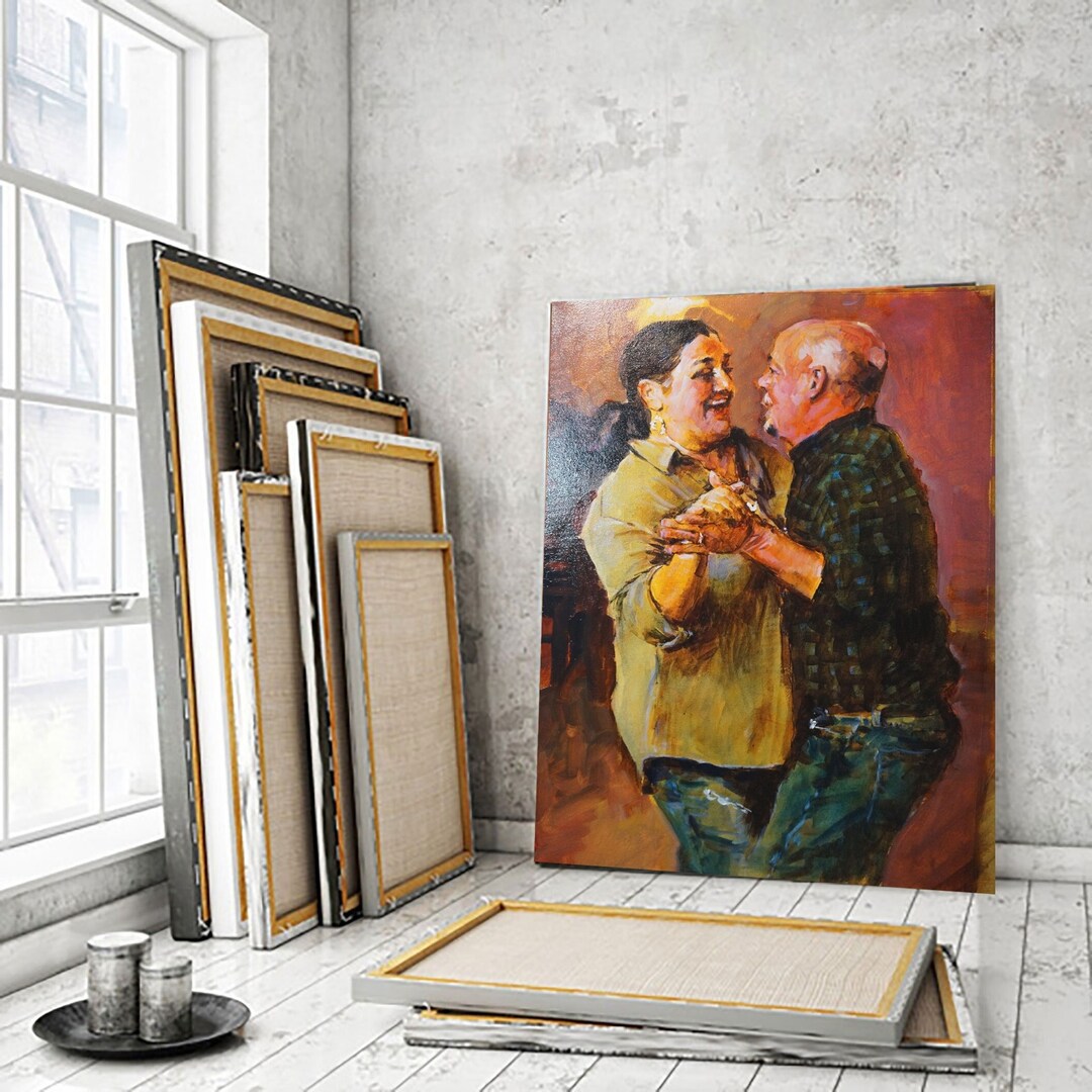 Custom Portrait Painting Original Art Oil on Canvas Art Commission ...