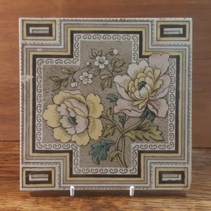 Antique tile aesthetic design 1891