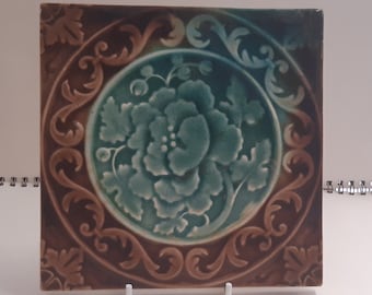 Antique tiles Art Nouveau by T. R. Boote about 1905