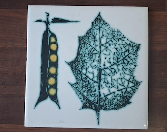 Vintage Tile Ann Wynn Reeves / Kenneth Clarke Wine Bottles 1966 - Etsy
