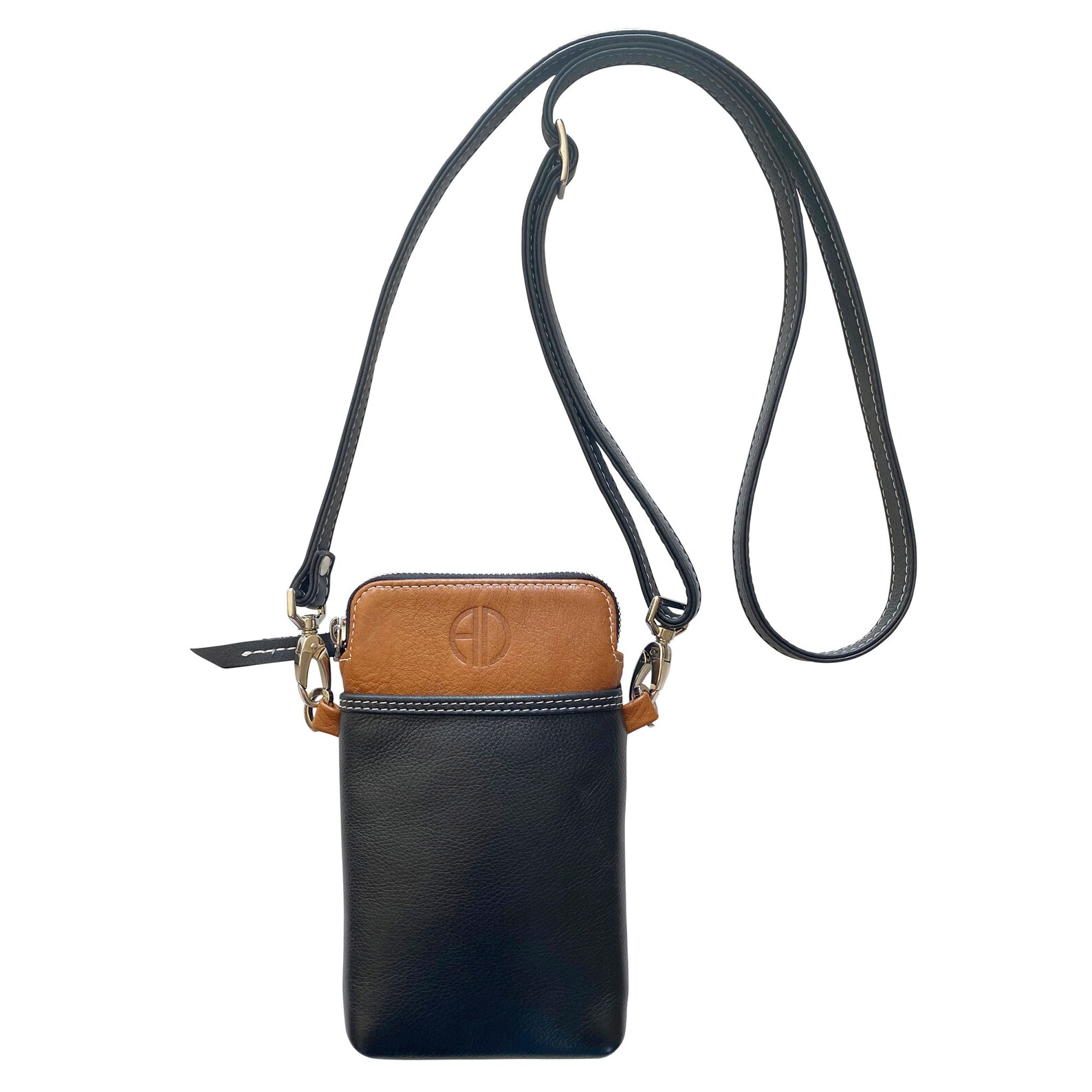 The Passport Crossbody Bag Handmade With Italian Leather Etsy