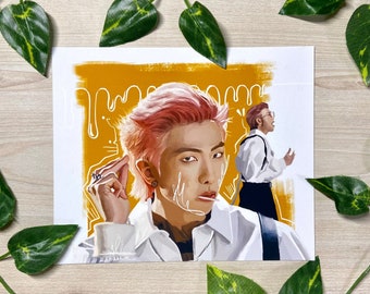 BTS RM | Namjoon Fanart | Butter | BTS Prints