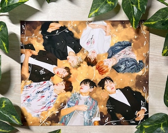 BTS Fanart | hyyh | BTS Prints | BTS OT7