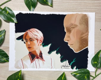 BTS Jin | Blood Sweat & Tears | Jin Fanart | BTS Prints | BST