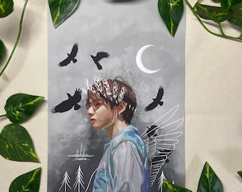 BTS V | V fanart | Taehyung fanart | BTS Prints
