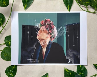 BTS Jin | Jin Awake | Jin Fanart | BTS Prints