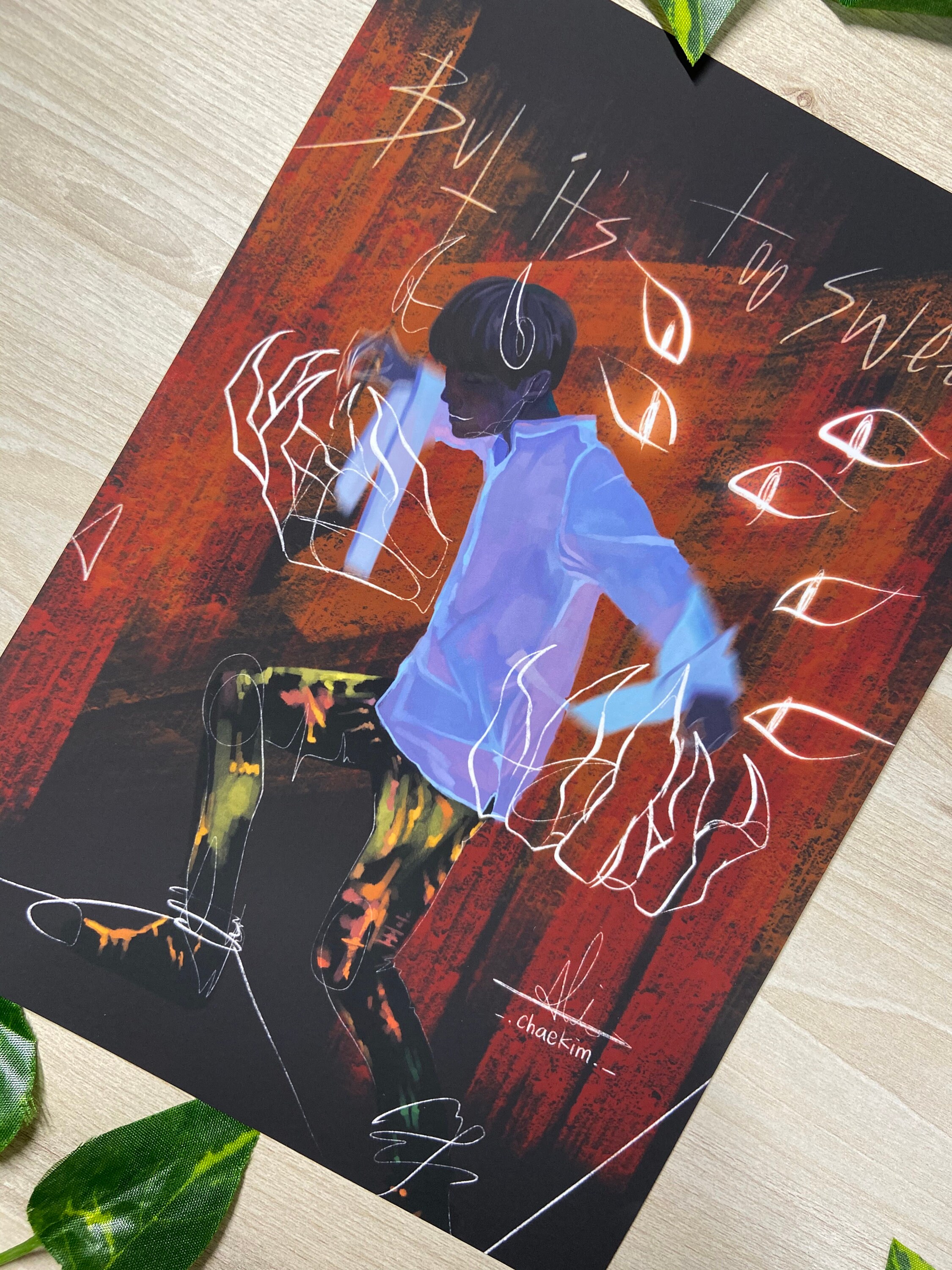 BTS Jhope BTS Wings Boy Meets Evil BTS Prints Etsy UK