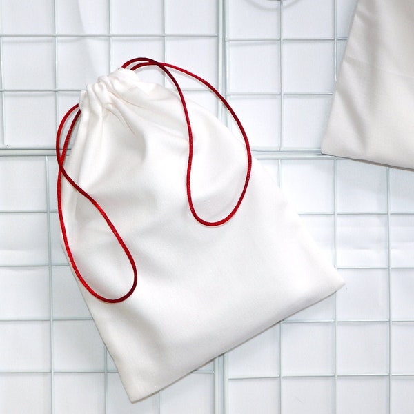 Sac à poussière 100 % coton fabriqué à la main aux États-Unis. Sac de rangement pour sac à main de qualité supérieure.