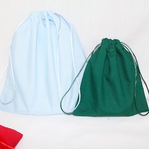 Bolsa de polvo hecha a mano en EE. UU. para bolso de mano, bolsa de almacenamiento, bolsa de regalo, embalaje