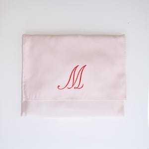 Custom Monogram Satin Flap Envelope Bag Handmade Dust Pouch Handbags Purse Accessories Clothes  Packing Storage Bag Gift Packaging