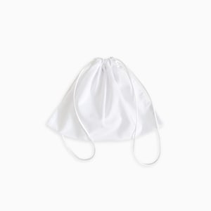 Bolsa de polvo blanca, extra pequeña a extra grande, algodón de tela ancha, bolsa de almacenamiento, bolso, zapatillas, regalo, viaje, embalaje