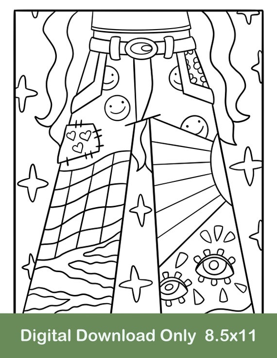 Pants Coloring Page for Kids - Free Pants Printable Coloring Pages Online  for Kids - ColoringPages101.com | Coloring Pages for Kids
