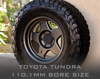 The Simple Center Cap for Stealth Custom Series (SCS) F5, 110.1mm Hub Toyota TUNDRA Fitment