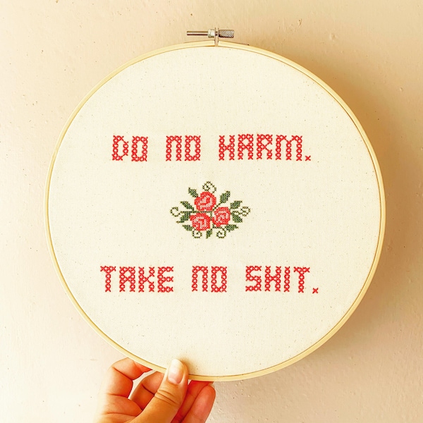 Subversive embroidery, embroidery hoop art, feminist embroidery, hoop art, feminist art, feminist gift womens gifts
