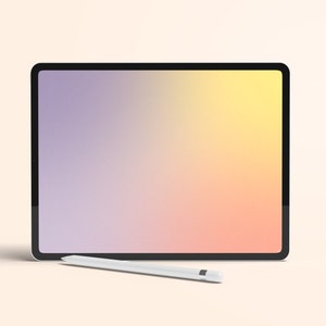 Aesthetic Gradient iPad Wallpaper Background - Gradient, Abstract, INSTANT DOWNLOAD, iPad Wallpaper, Cute iPad Wallpaper, iPad Pro Wallpaper