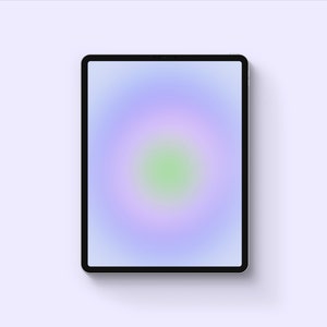 Aesthetic Gradient iPad Wallpaper Background - Gradient, Abstract, INSTANT DOWNLOAD, iPad Wallpaper, Aura iPad Wallpaper, iPad Pro Wallpaper