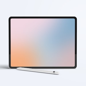 Aesthetic Gradient iPad Wallpaper Background - Gradient, Abstract, INSTANT DOWNLOAD, iPad Wallpaper, Cute iPad Wallpaper, iPad Pro Wallpaper