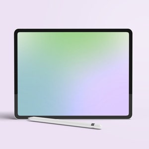 Aesthetic Gradient iPad Wallpaper Background - Gradient, Abstract, INSTANT DOWNLOAD, iPad Wallpaper, Cute iPad Wallpaper, iPad Pro Wallpaper