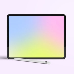 Aesthetic Gradient iPad Wallpaper Background - Gradient, Abstract, INSTANT DOWNLOAD, iPad Wallpaper, Cute iPad Wallpaper, iPad Pro Wallpaper