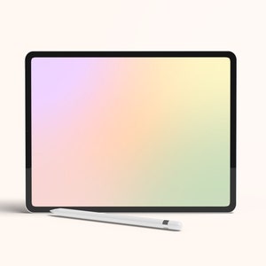 Aesthetic Gradient iPad Wallpaper Background - Gradient, Abstract, INSTANT DOWNLOAD, iPad Wallpaper, Cute iPad Wallpaper, iPad Pro Wallpaper