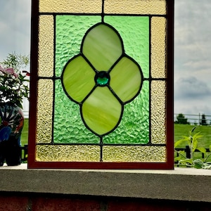 Stained Glass suncatcher window hanging