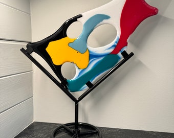 Fused Glass Sculpture