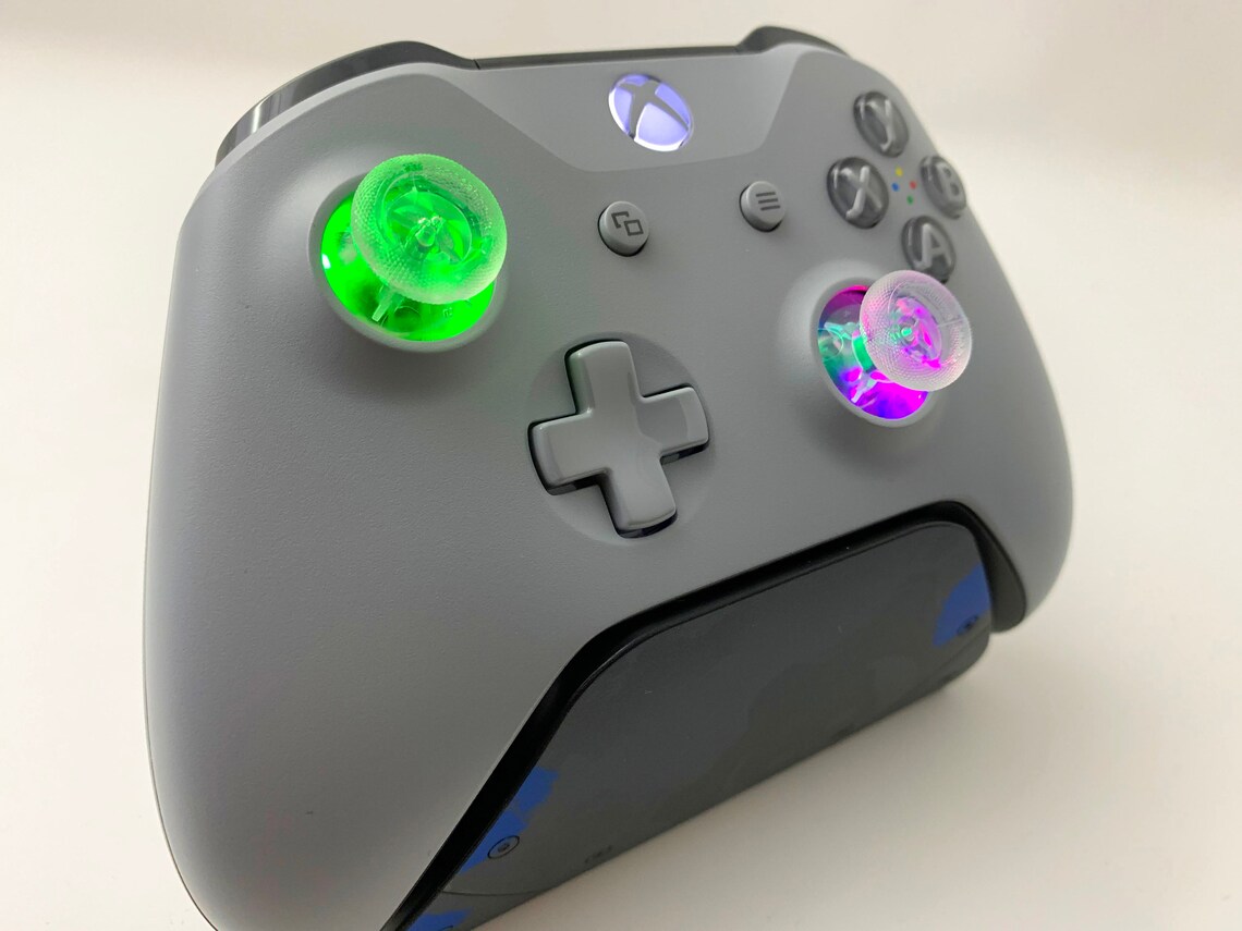 PROFESSIONALLY REFURBISHED Gray Xbox One Controller W LED Mod Etsy