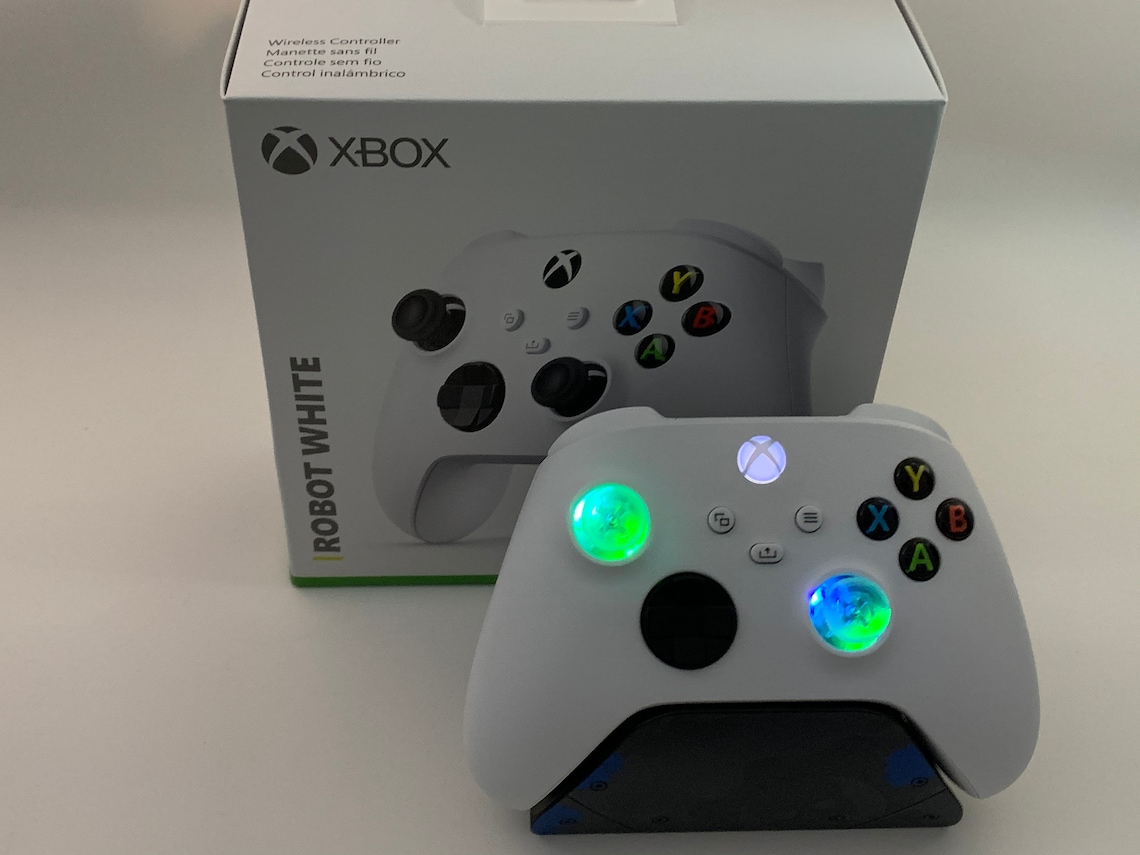 Xbox One Controller W Color Changing RGB LED Mod Gaming Etsy Australia